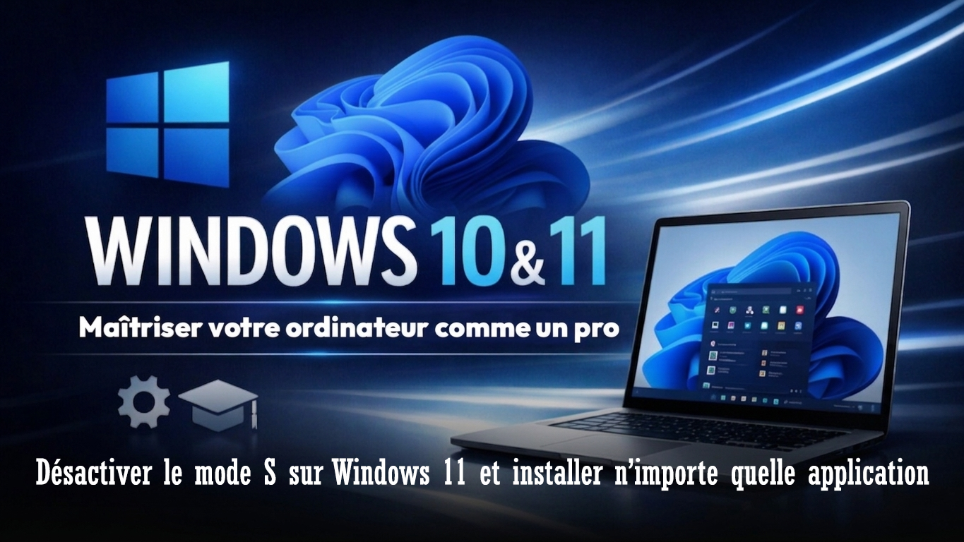 Désactiver le mode S sur Windows 11 et installer n’importe quelle ...